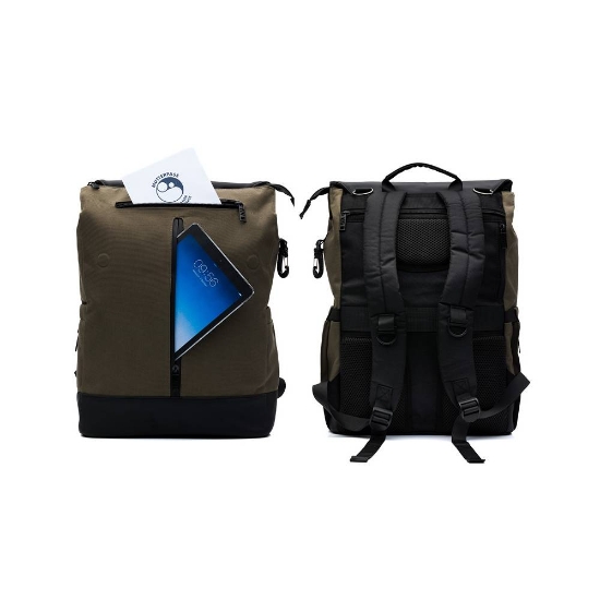 Slika Torba/ruksak za mamu Osaka, khaki Fillikid 