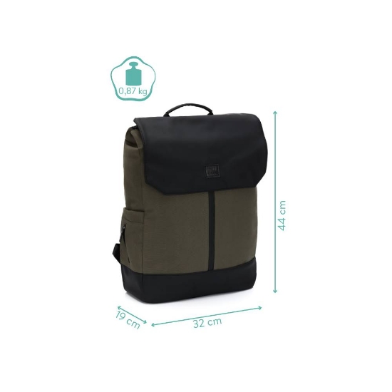 Slika Torba/ruksak za mamu Osaka, khaki Fillikid 