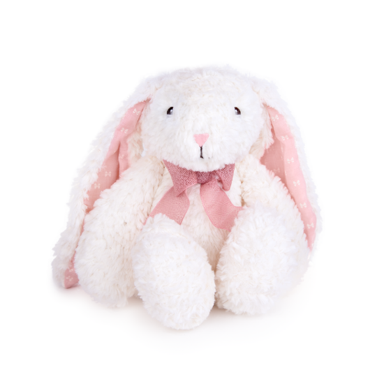 Slika Plišana igračka Zeko s vrpcom 28 cm - Bijeli Amek 