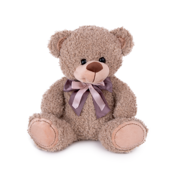 Slika Plišana igračka Medvjedić s vrpcom 30 cm - Smeđi Amek 