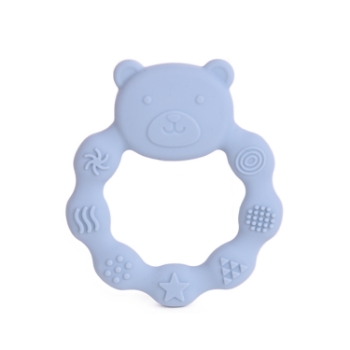 Slika Silikonska grickalica Medvjedić - Blue Amek 