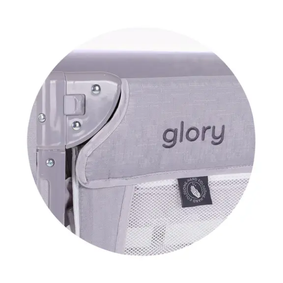 Slika Putni krevetić s bočnom stranicom i sklapanjem jednom rukom Glory Cloud Chipolino 