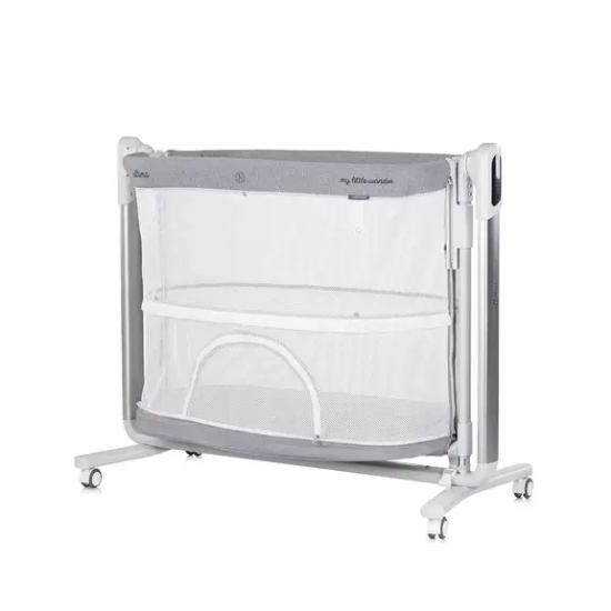 Slika Električna kolijevka sa spuštajućom bočnom stranicom ULTIMA Grey Chipolino 