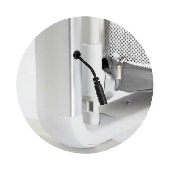 Slika Električna kolijevka sa spuštajućom bočnom stranicom ULTIMA Grey Chipolino 