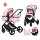 Kolica Amore 3u1 Powder Pink Chipolino 