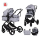 Kolica Amore 3u1 Platinum Chipolino 