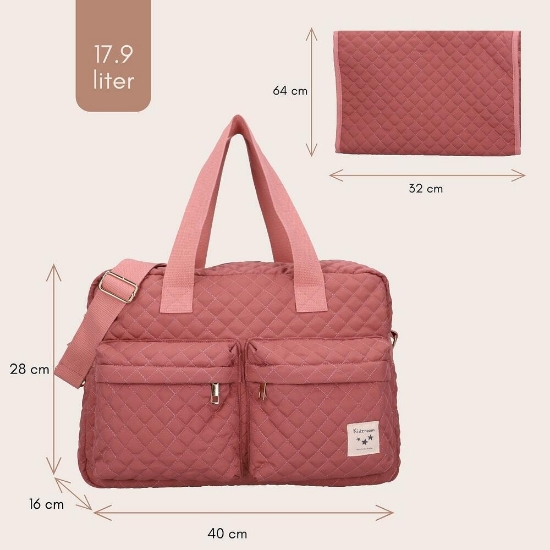 Slika Torba za pelene Calm Embrace - Pink Kidzroom