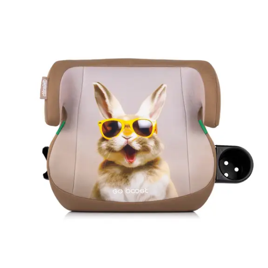 Slika Booster autosjedalica I-SIZE GO BOOST 125–150 cm Rabbit Chipolino 