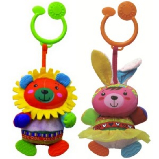 Slika Igračka Biba Toys Teether Toys Leo ili Bunny