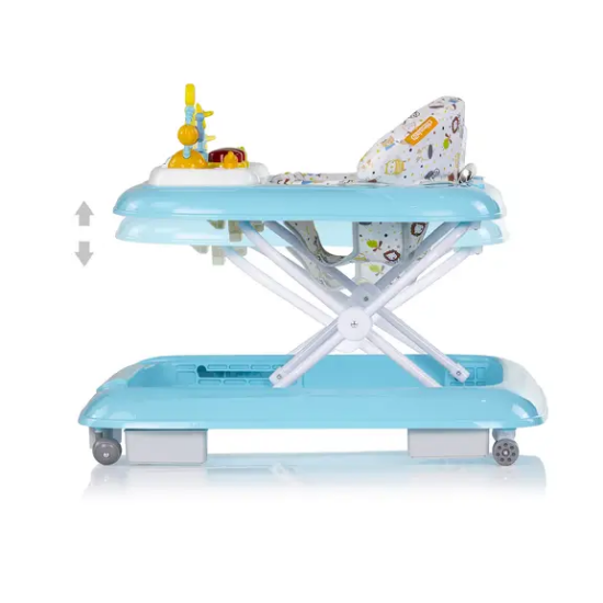 Slika Dječja hodalica s glazbom Baby Steps Blue Chipolino 