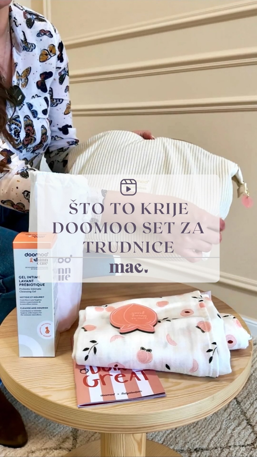 Zavirili smo u Mommy Vanity Doomoo set i ovo smo otkrili: udobnost, praktičnost i stil u jednom. Savršen poklon za mame i trudnice! 💖