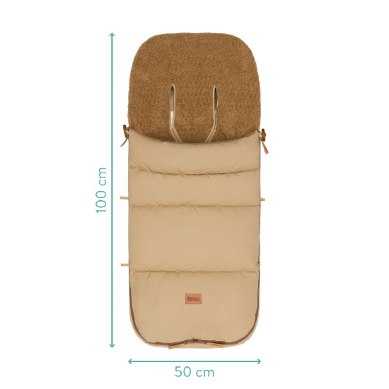 Slika Footmuff Kinley zimska vreća za kolica, Teddy nature Fillikid 