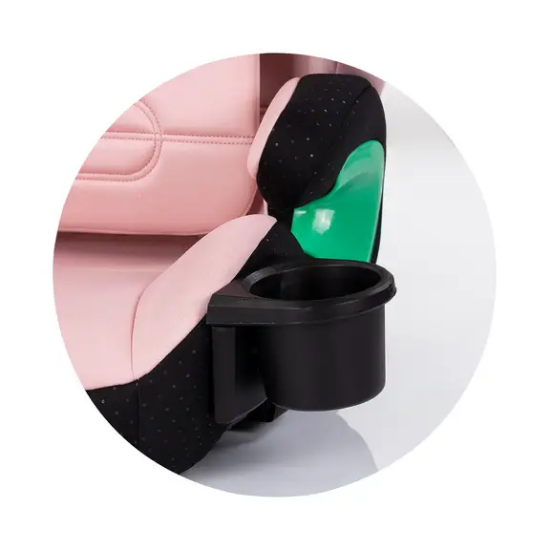 Slika Autosjedalica 100-150cm ISOFIX Patrol Powder Pink Chipolino 