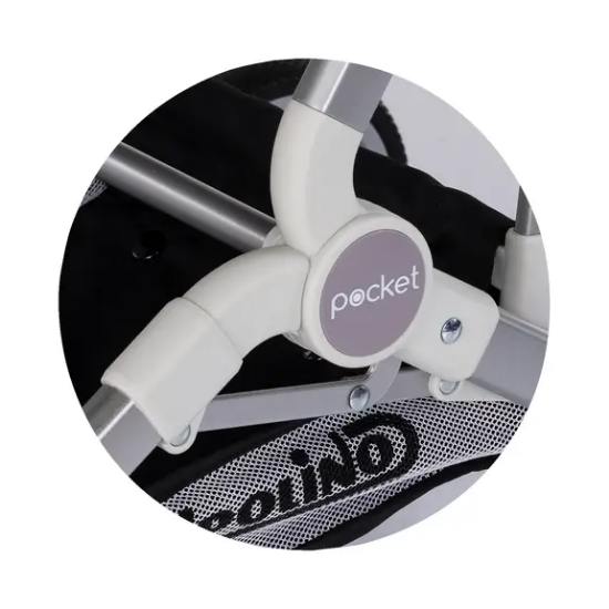 Slika Kolica do 22kg Pocket Noir Chipolino 