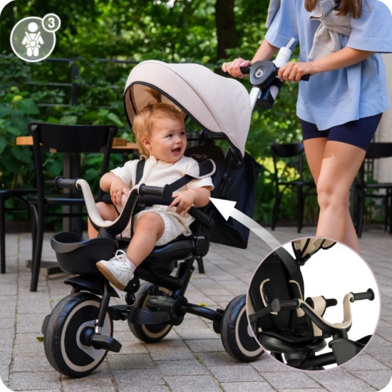 Slika IVI tricikl, beige MoMi 