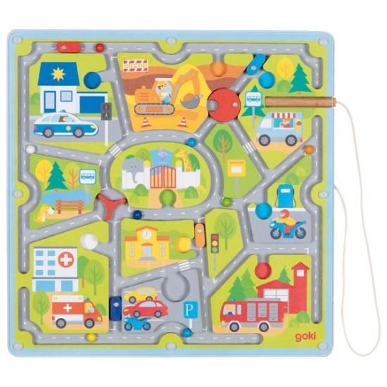 Slika Magnetski labirint ploča - Small City Goki 