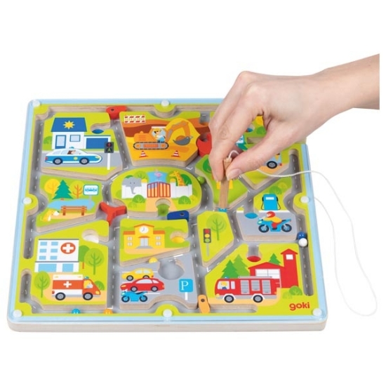 Slika Magnetski labirint ploča - Small City Goki 