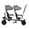 Slika Tricikl za blizance Hip Hop Graphite Chipolino 
