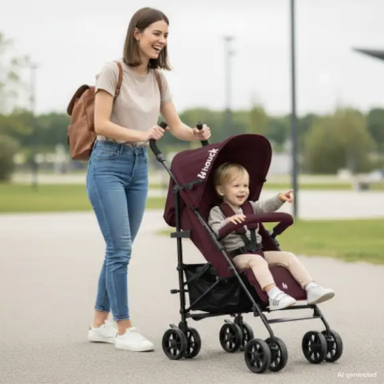 Slika Dječja kolica Fold N Care Blackberry - Hauck