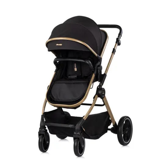 Slika dječja kolica Pearl Noir - Chipolino