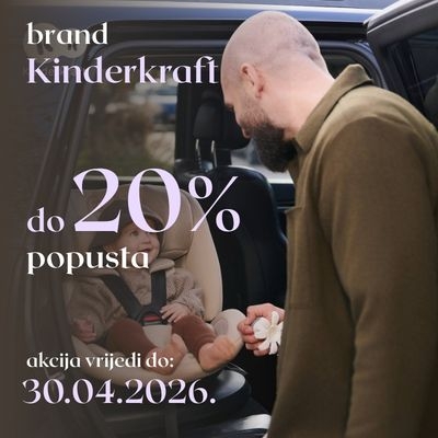 do 20% popusta na brand Kinderkraft