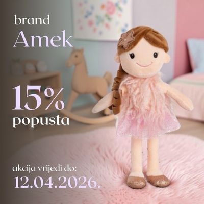 do 15% popusta na brand Amek