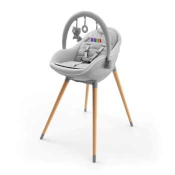 Slika Hranilica Fini UP 3u1, Grey Kinderkraft 