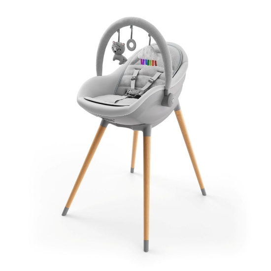 Slika Hranilica Fini UP 3u1, Grey Kinderkraft 