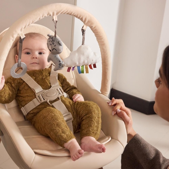 Slika Kinderkraft Hranilica Fini UP 3u1, Beige