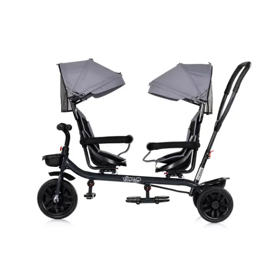 Slika Tricikl za dvoje djece Hip Hop Platinum - Chipolino