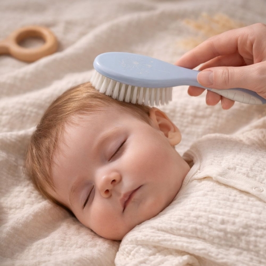 Slika Četka i češalj za kosu-soft, plava BabyOno 