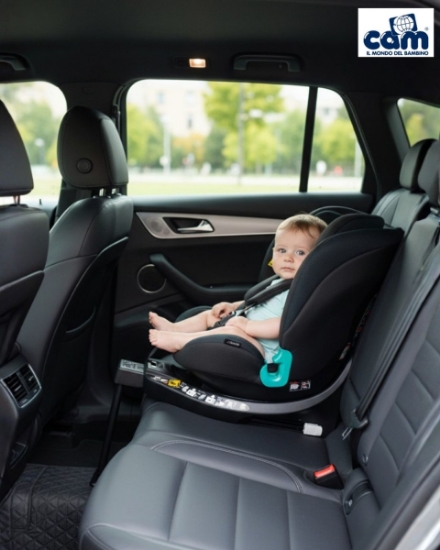 Slika Autosjedalica Sosta i-Size, Grupa 0+, 1, 2, 3 (0-36 kg) (40-150 cm) - Nero 220 Cam 