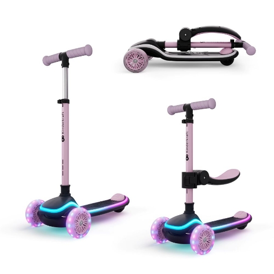 Slika Romobil RAKET UP, Pink Kinderkraft 