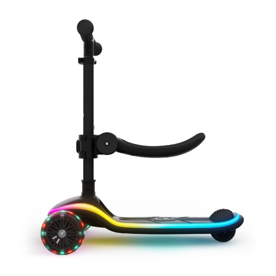 Slika Romobil RAKET UP, Black Kinderkraft 