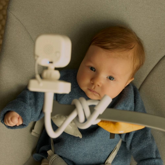 Slika NITEEYE TRAVEL bežični baby monitor sa stalkom za kameru, White Kinderkraft 