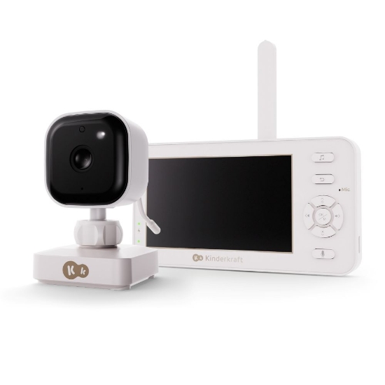 Slika NITEEYE TRAVEL bežični baby monitor sa stalkom za kameru, White Kinderkraft 