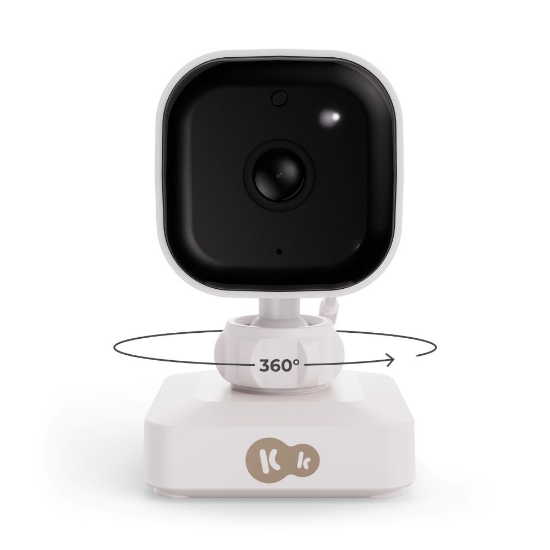 Slika NITEEYE TRAVEL bežični baby monitor sa stalkom za kameru, White Kinderkraft 