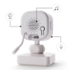 Slika NITEEYE TRAVEL bežični baby monitor sa stalkom za kameru, White Kinderkraft 