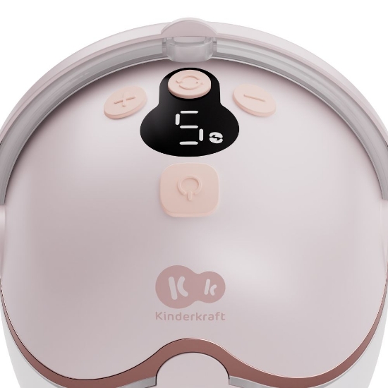 Slika Električna izdajalica MAMAFLOW, hands free, Pink Kinderkraft 