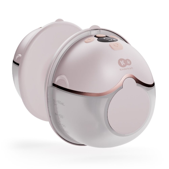 Slika Električna izdajalica MAMAFLOW, hands free, Pink Kinderkraft 