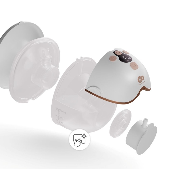 Slika Električna izdajalica MAMAFLOW, hands free, Golden Kinderkraft 