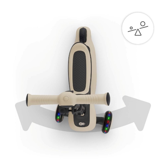 Slika Romobil HALLEY 2, Stone white Kinderkraft 