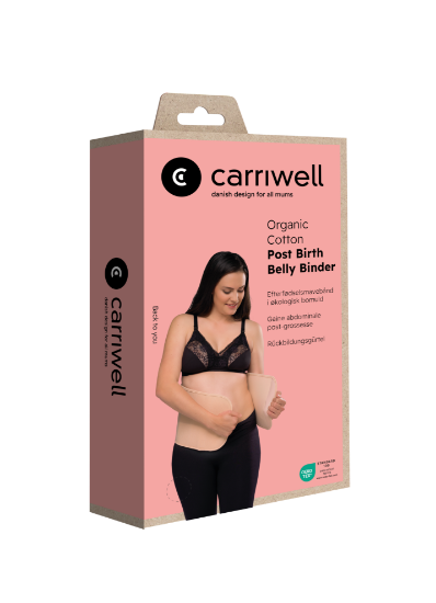 Slika Steznik za trbuh od organskog pamuka na čičak - prirodni, L/XL (stari 181) Carriwell