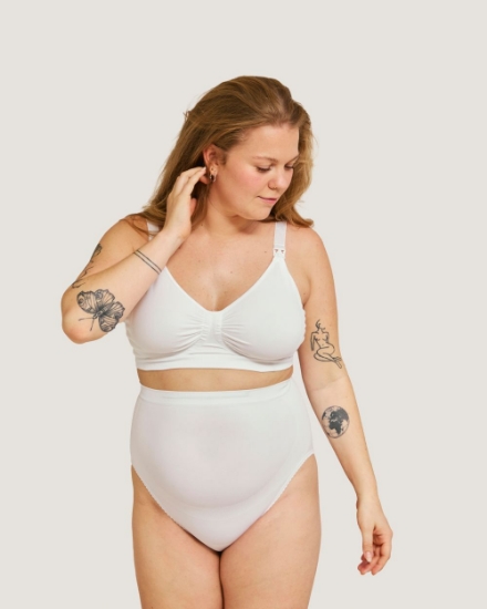 Slika Gaćice sa potporom za trbuh - bijele, M (stari 406) Carriwell 
