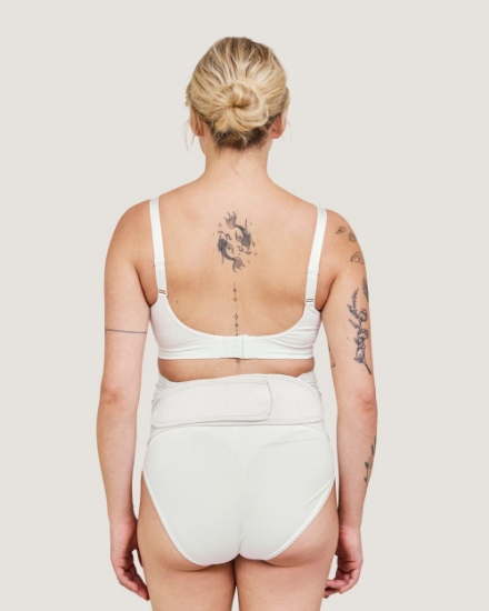 Slika Podesivi potporni pojas za  trudnice, bijeli, L/XL (stari 5101) Carriwell 