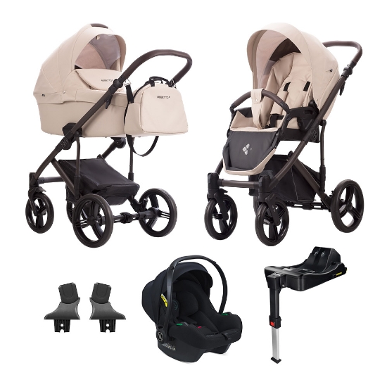 Slika Dječja kolica Bebetto Magnum Light 21/Brown 4u1 B