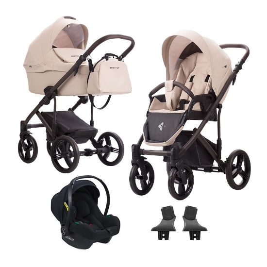 Slika Dječja kolica Bebetto Magnum Light 21/Brown 3u1 B