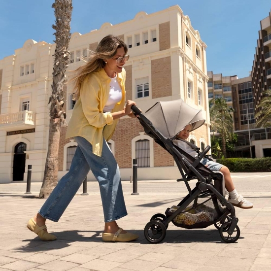 Slika Sportska kolica Indy 3 Grey Kinderkraft