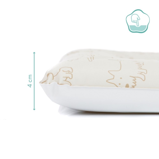 Slika Podloga za previjanje luxe soft 50x70x4 cm, Dog Nature Fillikid 