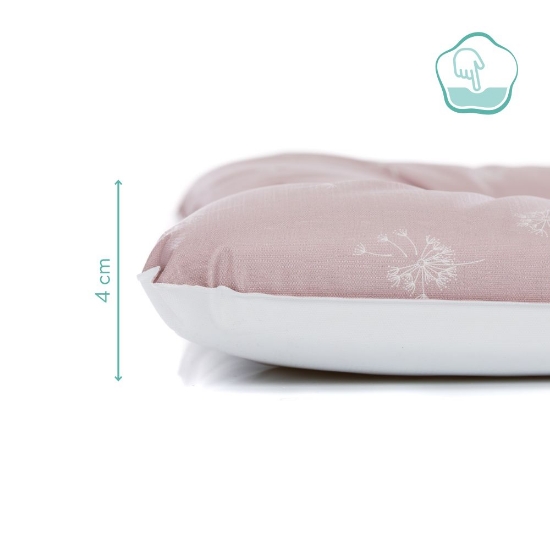 Slika Podloga za prematanje luxe soft 50x70x4 cm, Dandelion Pink Fillikid 